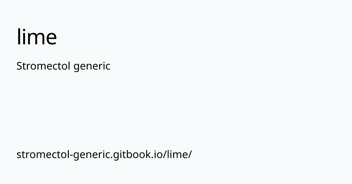 stromectol-generic.gitbook.io